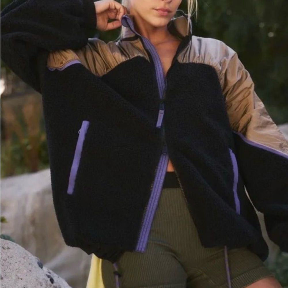 Free People NWT XS Wild and Free FP Movement Jacket $198